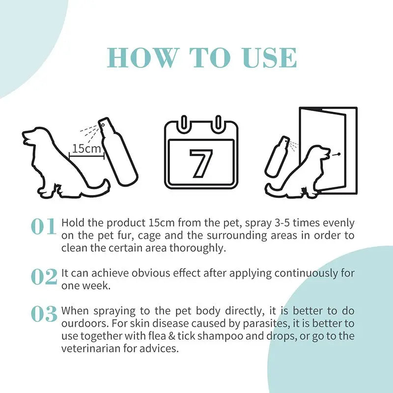 Bioline Flea & Tick Spray 175ml