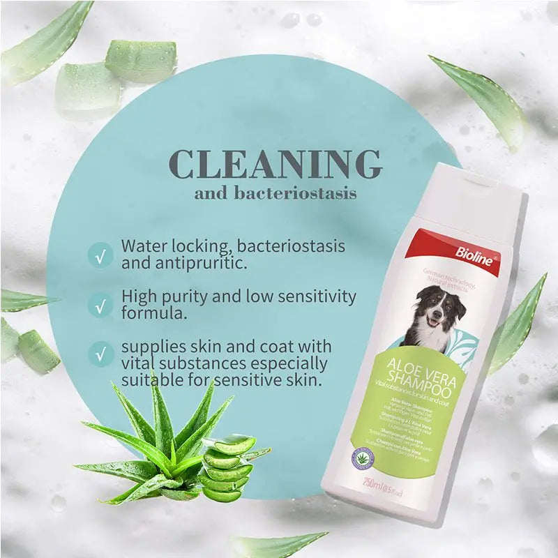 Bioline Aloe Vera Dog Shampoo - 250ml