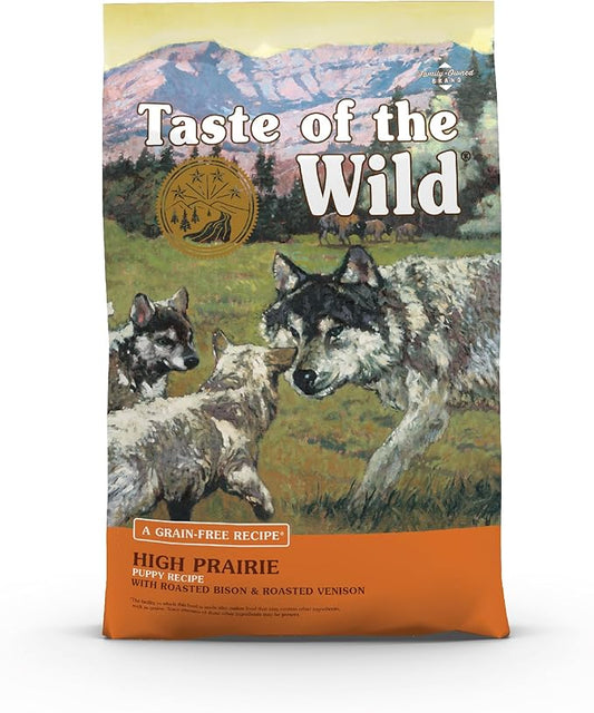 Taste of the Wild High prairie Puppy Recipe with Roasted Bison & Roasted Venison 2.27kg
