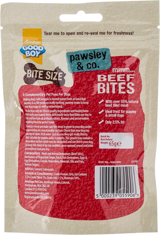 GOOD BOY Deli Bites Beef - 65g