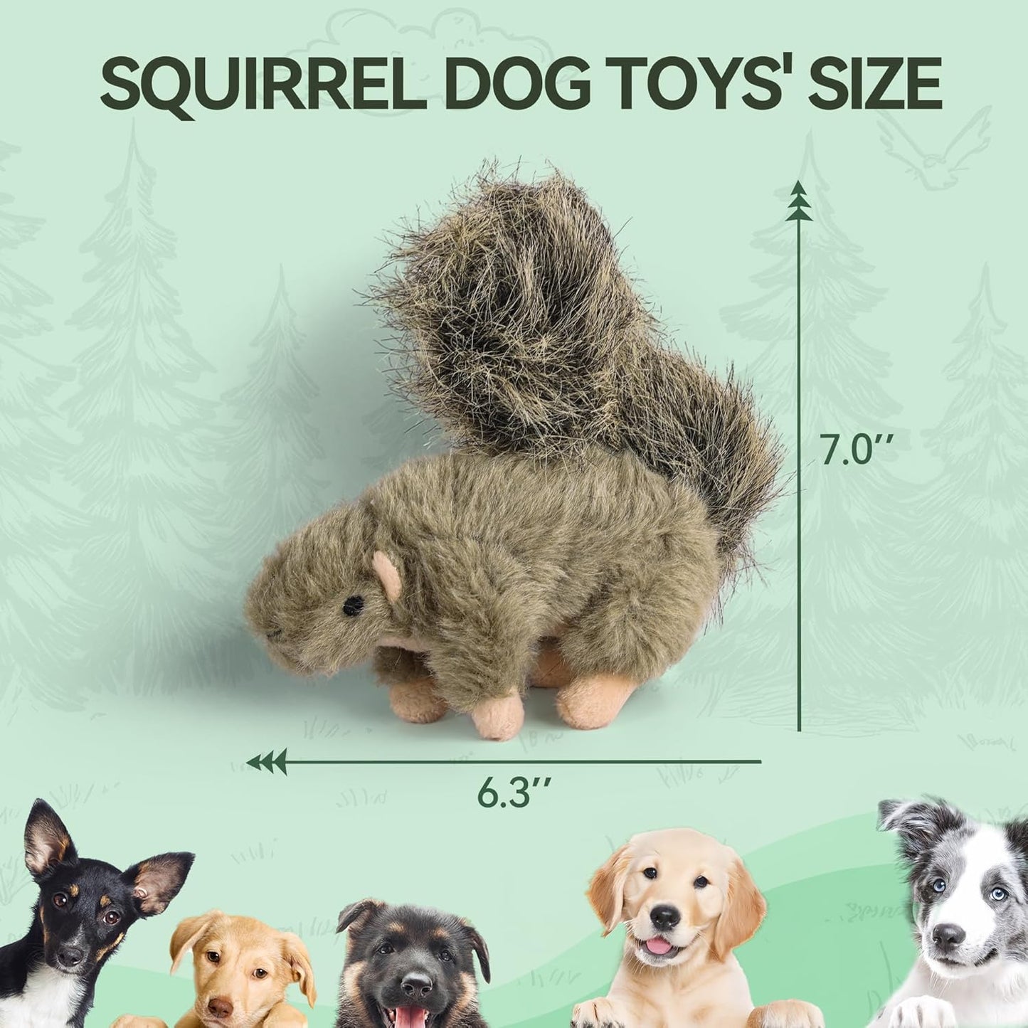 All For Paws Classic - Squirrel Small