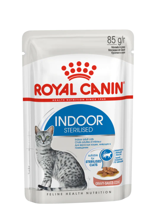 Royal Canin Feline Health Nutrition Indoor (WET FOOD - Pouches)