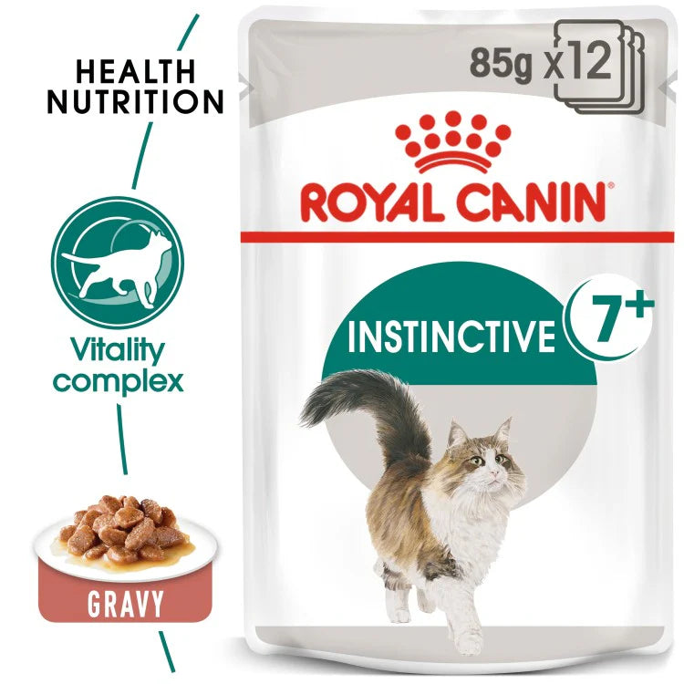 Royal Canin Instinctive 7+ in Gravy Adult Wet Cat Food