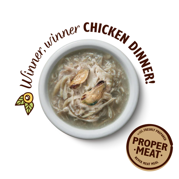 Lily's Kitchen Shredded Fillets Chicken & Mussels in Broth Wet Cat Food (70g)