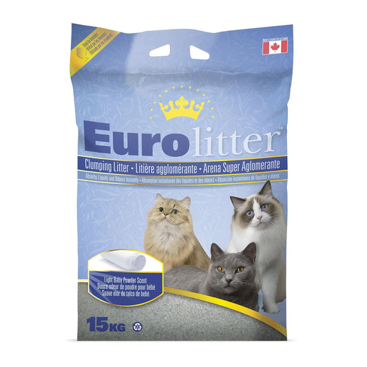 Eurolitter Premium Cat Litter – Babypowder