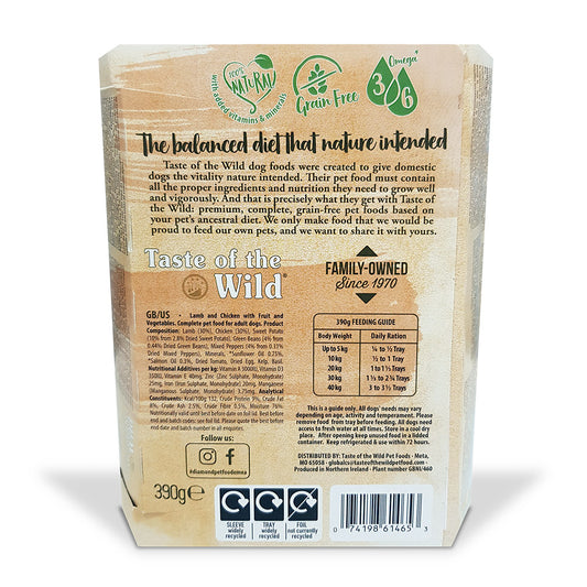 Taste of the Wild Taste of the Wild Lamb Wetfood