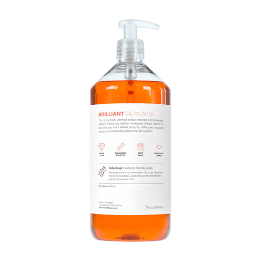 Brilliant Salmon Oil for Dogs and Cats 300 ml