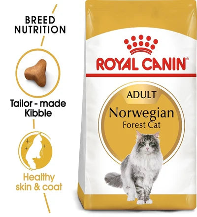 Royal Canin Feline Breed Nutrition Norwegian Forest Cat Adult 2 KG