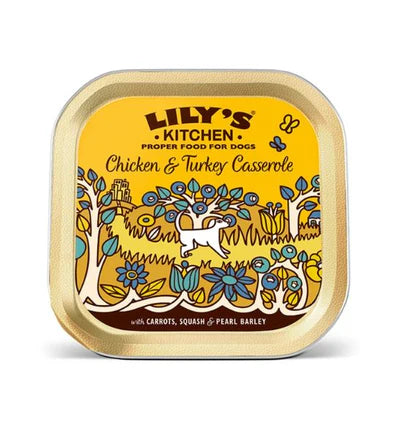 Lily's Kitchen Chicken & Turkey Casserole Wet Dog Food