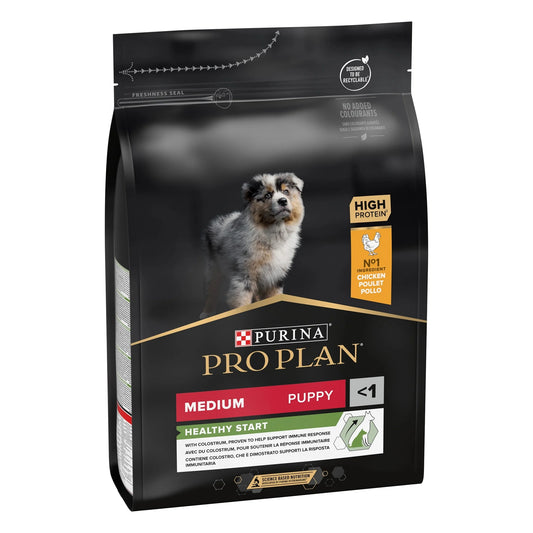 Purina Pro Plan Healthy Start Medium Puppy, Dry Dog food with Chicken, 3 kg