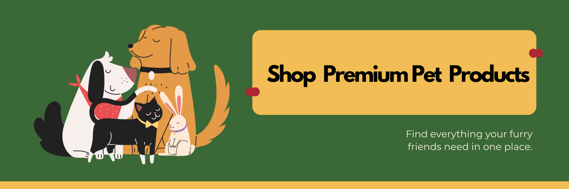 Shop banner