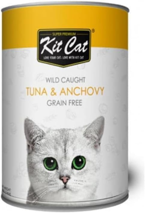 Kit Cat Wild Caught Tuna & Anchovy 400grm