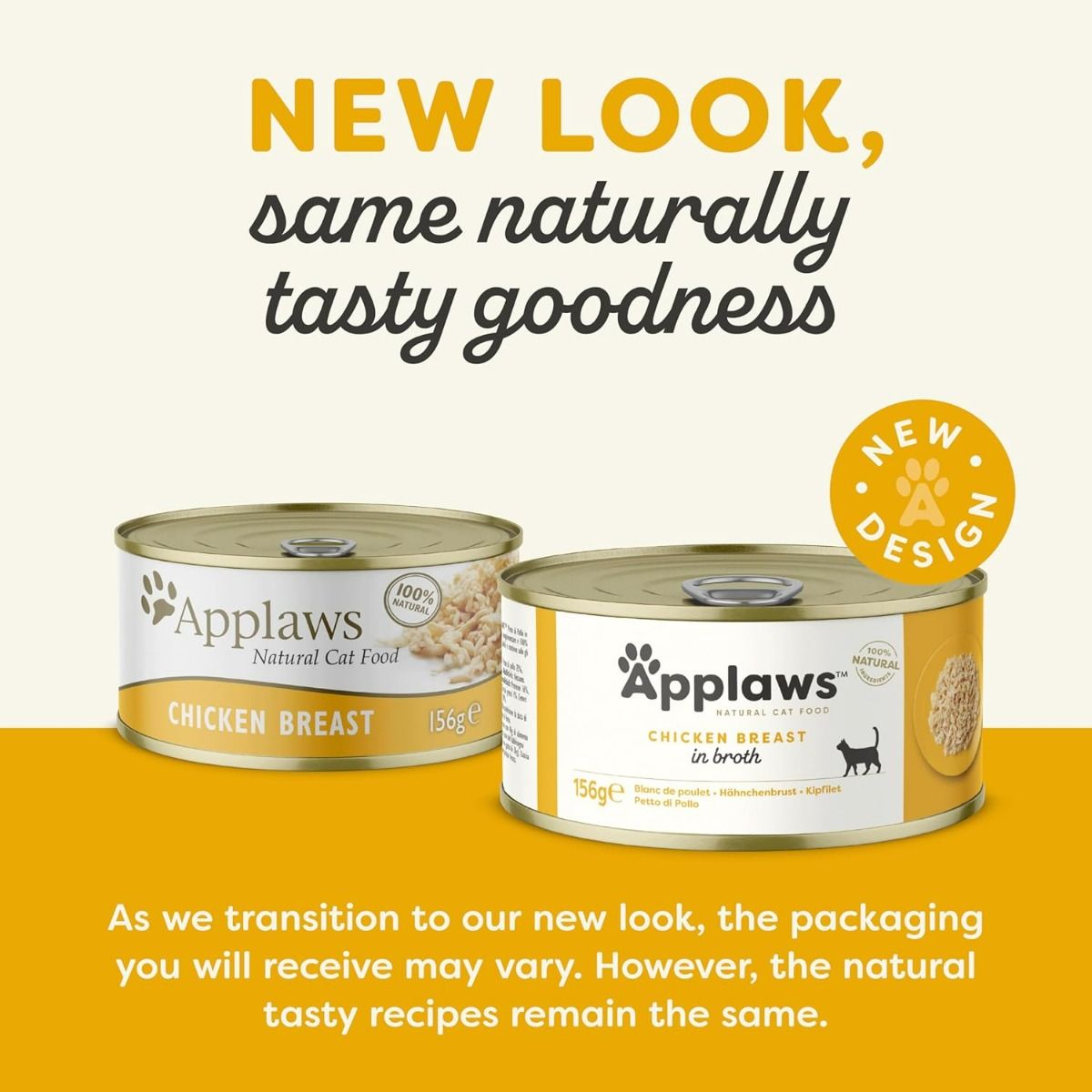 Applaws Chicken Breast in Broth Wet Cat Food Tin 70g