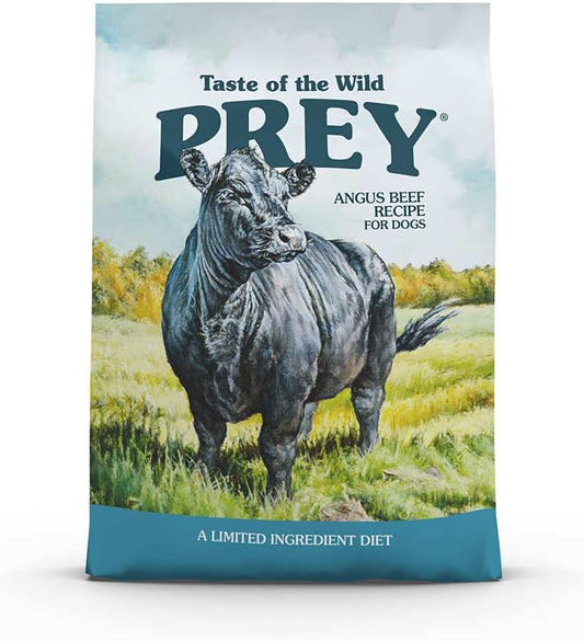 Taste of the Wild Prey Angus Beef Formula for Dog with Limited Ingredients 3.6kg (DOG)