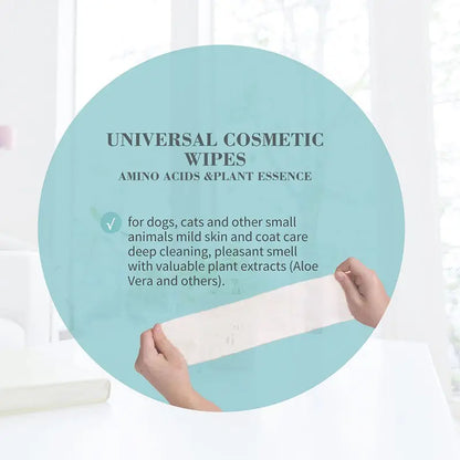 Bioline Universal Cosmetic Wipes 30Pcs [Count - 30, Dimension - 18 x 9.5 4.5cm]