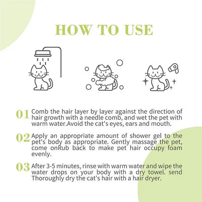 Bioline Insect Repellant Shampoo for Cats 200ml