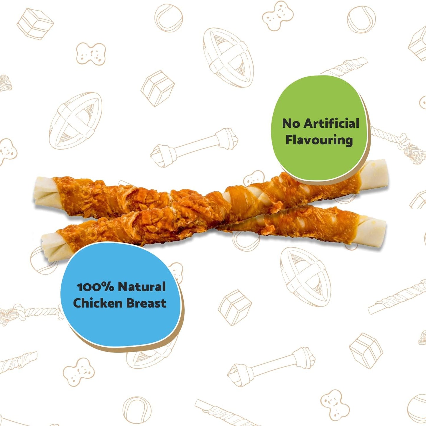 GOOD BOY Armitage Chewy Chicken Twists 320Gm