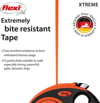 Flexi Xtreme S Tape 5M, Black/Orange