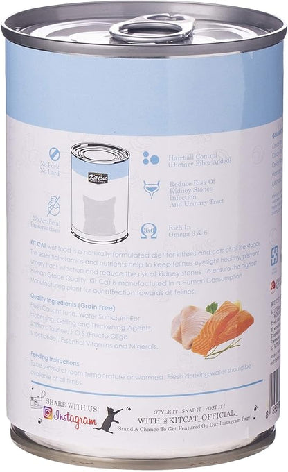 Kit Cat Wild Caught Tuna & Salmon 400grm