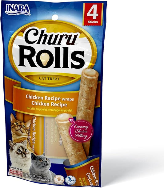 INABA Churu chicken recipe wraps chicken recipe 40g/4 sticks per pack
