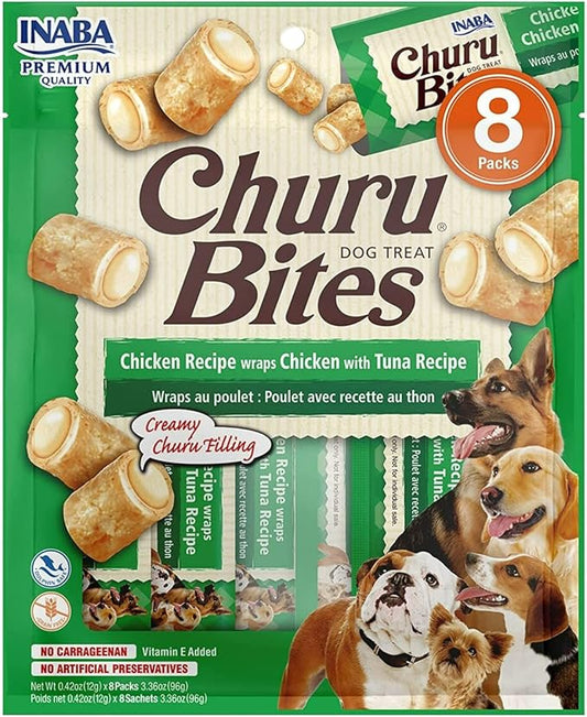 INABA Churu chicken recipe wraps chicken with tuna recipe  96g/8 packs per pack