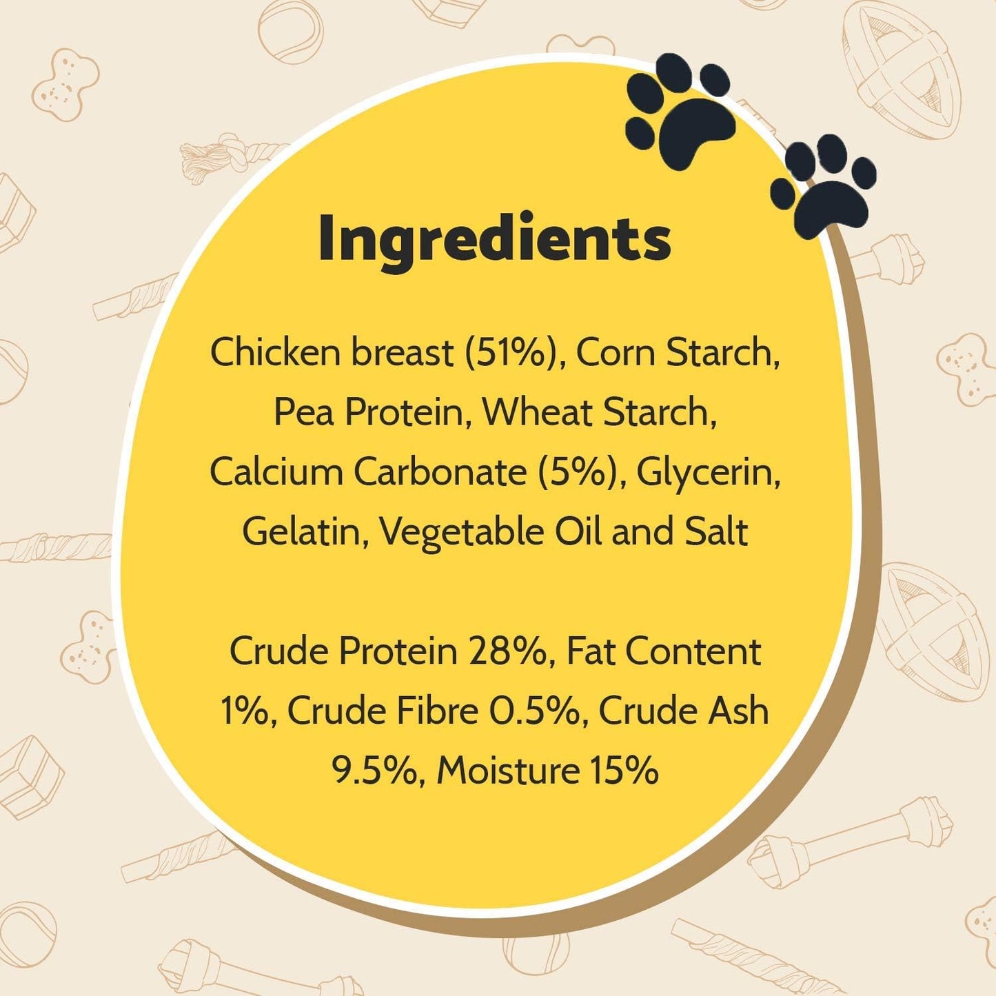 GOOD BOY Armitage Chicken & Calcium Bones Dog Treats 350g