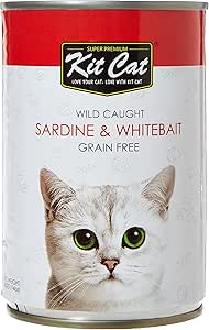 Kit Cat Wild Caught Sardine & Whitebait 400grm