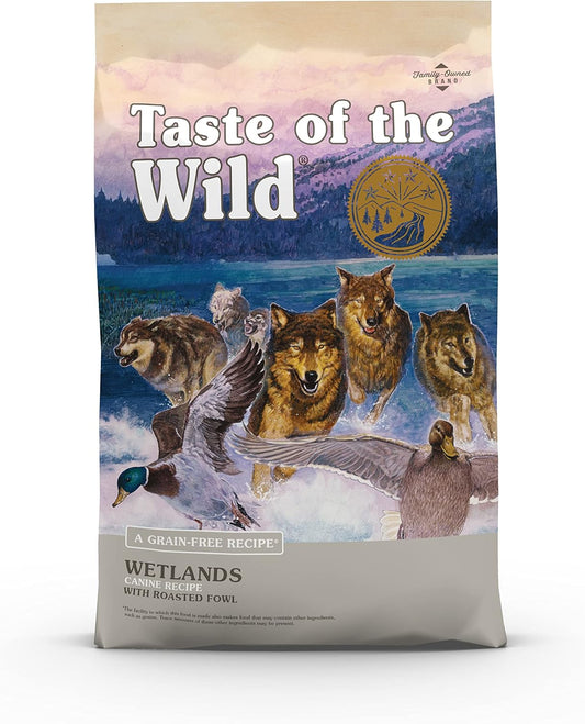 Taste of the Wild Wetlands Canine Recipe with Roasted Fowl 2.27kg