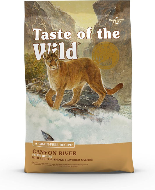 Taste of the Wild Canyon River Feline Recipe with Trout & Smoked Salmon 6.35kg (CAT)