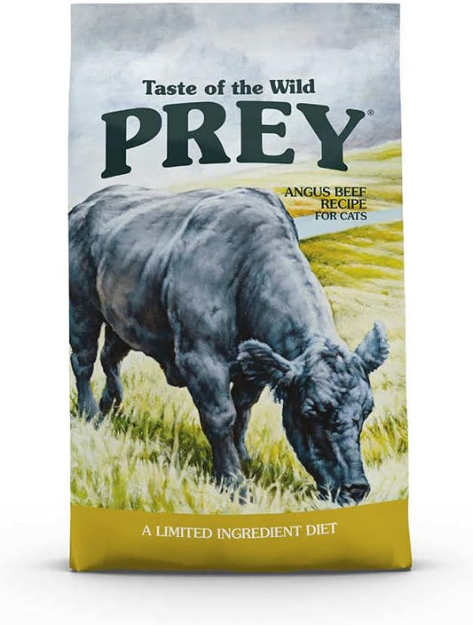 Taste of the Wild Prey Angus Beef Formula for Cat with Limited Ingredients 2.72kg (CAT)