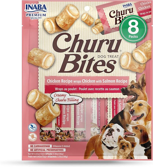 INABA Churu chicken recipe wraps chicken with salmon recipe 96g/8 packs per pack