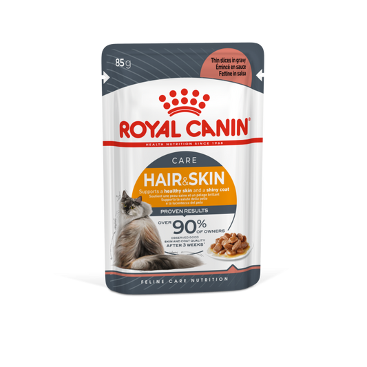 Royal Canin Feline Care Nutrition Intense Beauty Gravy (WET FOOD - Pouches)