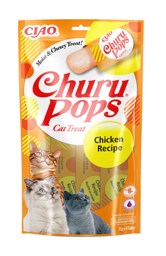 INABA Churu INABA Churu POPS CHICKEN 60g/4 sticks per pack