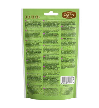 Dog Fest Duck Tenders For Mini-Dogs - 55g