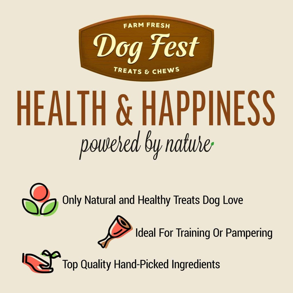 Dog Fest Rabbit Ears With Duck For Adult Dogs - 90g