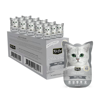 Kit Cat Petite Pouch 70g – Tuna & Saba