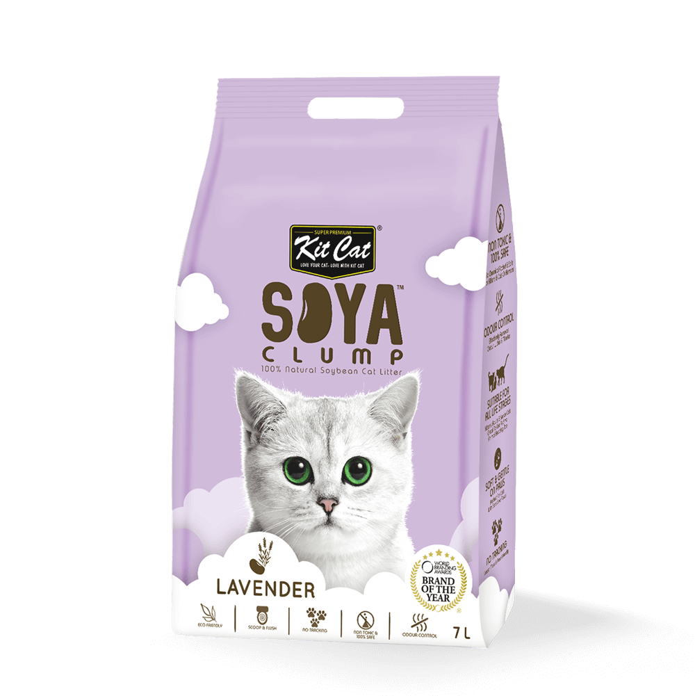 Kit Cat SoyaClump Soyabean Litter Lavander 7L
