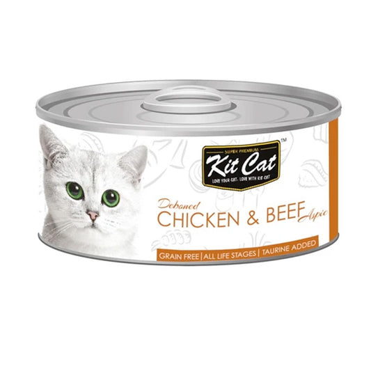 Kit cat-tin-CHICKEN & BEEF 80g