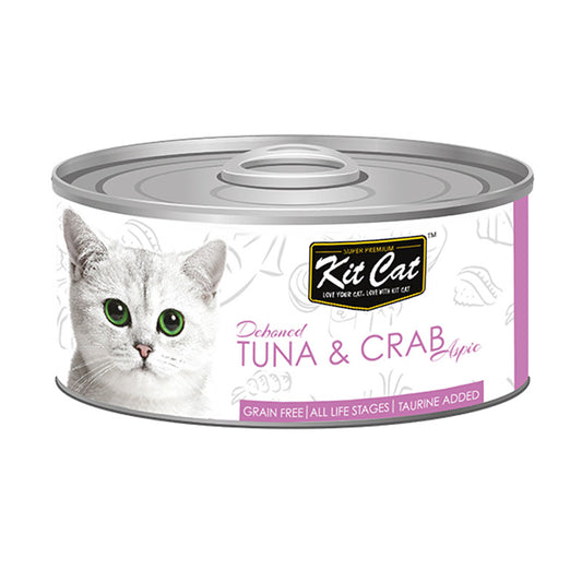 Kit Cat-tin-TUNA & CRAB 80g