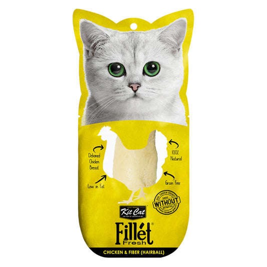 Kit Cat Fillet Chicken & Fiber(Hairball)