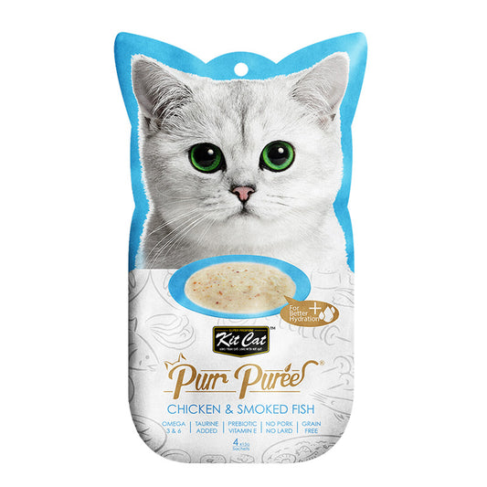 Kit Cat Puree Chicken & smoked Fish