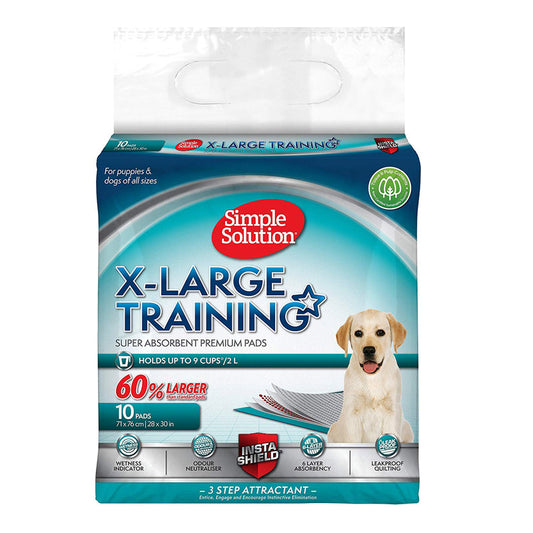 Simple Solution Puppy Training Pads XL – 10