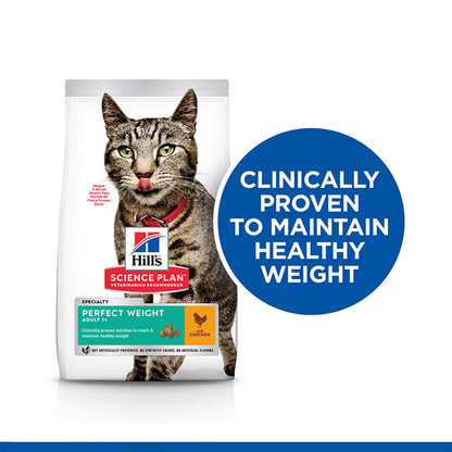 Hill's Science Plan Perfect Weight Adult Cat Food with Chicken