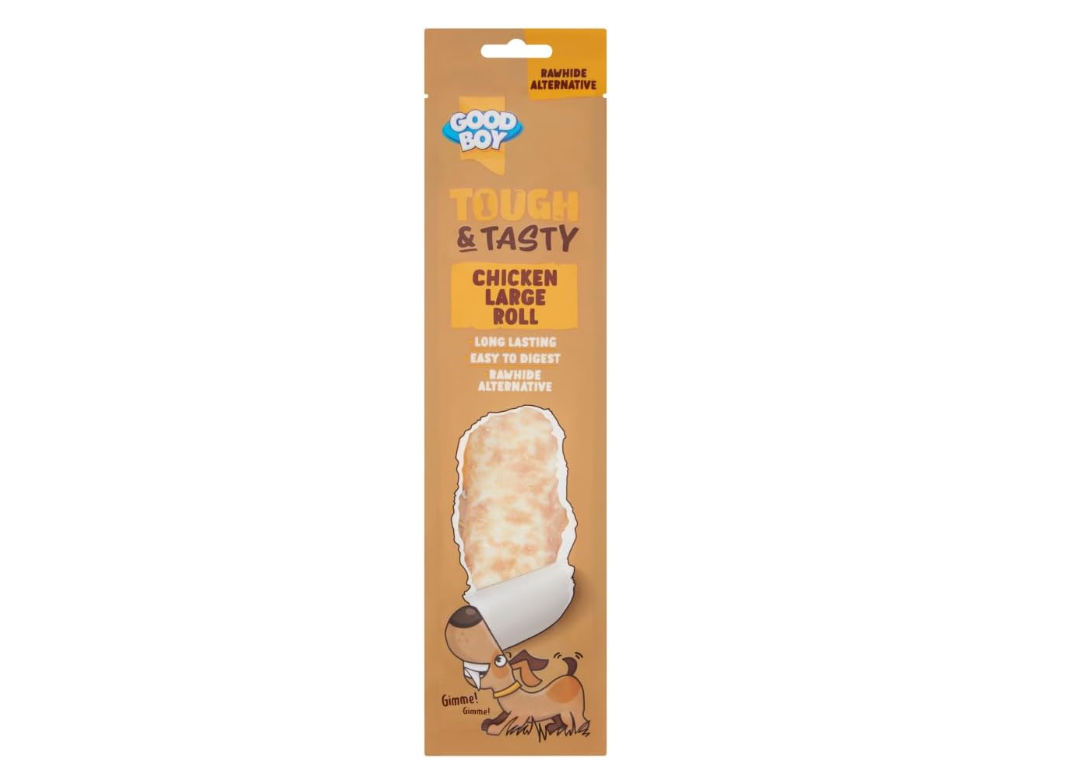 GOOD BOY Tough & Tasty Large Chicken Roll 80g