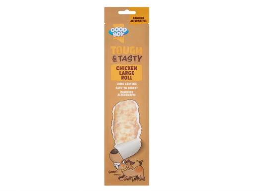 GOOD BOY Tough & Tasty Large Chicken Roll 80g
