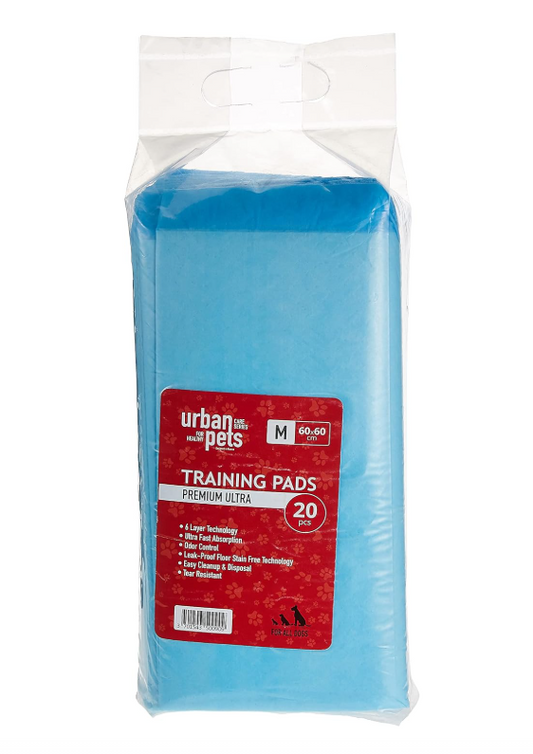 Urban Pets Premium Puppy Pads Large 60x90cm 20pcs