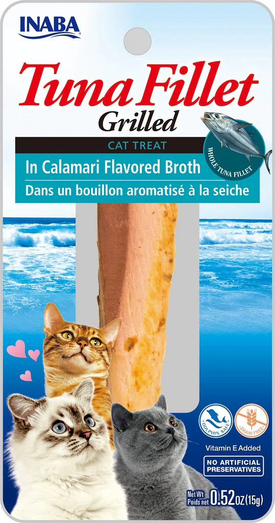 INABA TUNA IN CALAMARI BROTH 15g /per Pc
