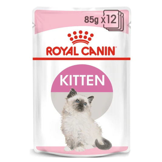 Royal Canin Feline Health Nutrition Kitten Jelly (WET FOOD - Pouches) 85g