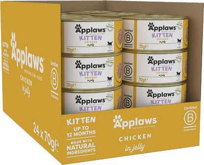 Applaws Chicken Wet Kitten Food 70g Tin