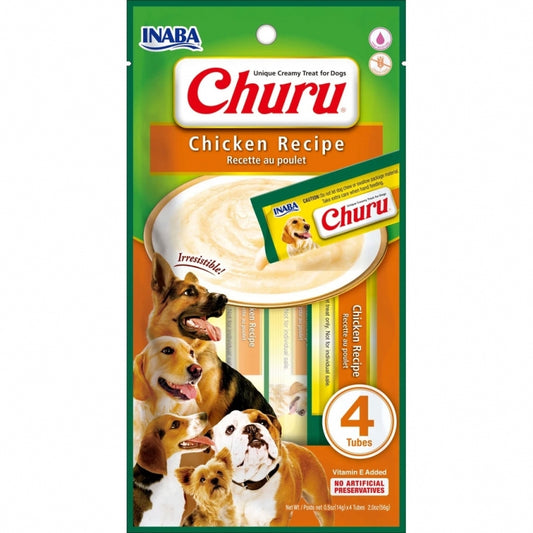 INABA Churu chicken recipe  56g/4 sticks per pack